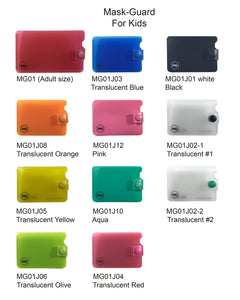 Mask Guard MG01 MG01L MG01J Custom Name Tag
