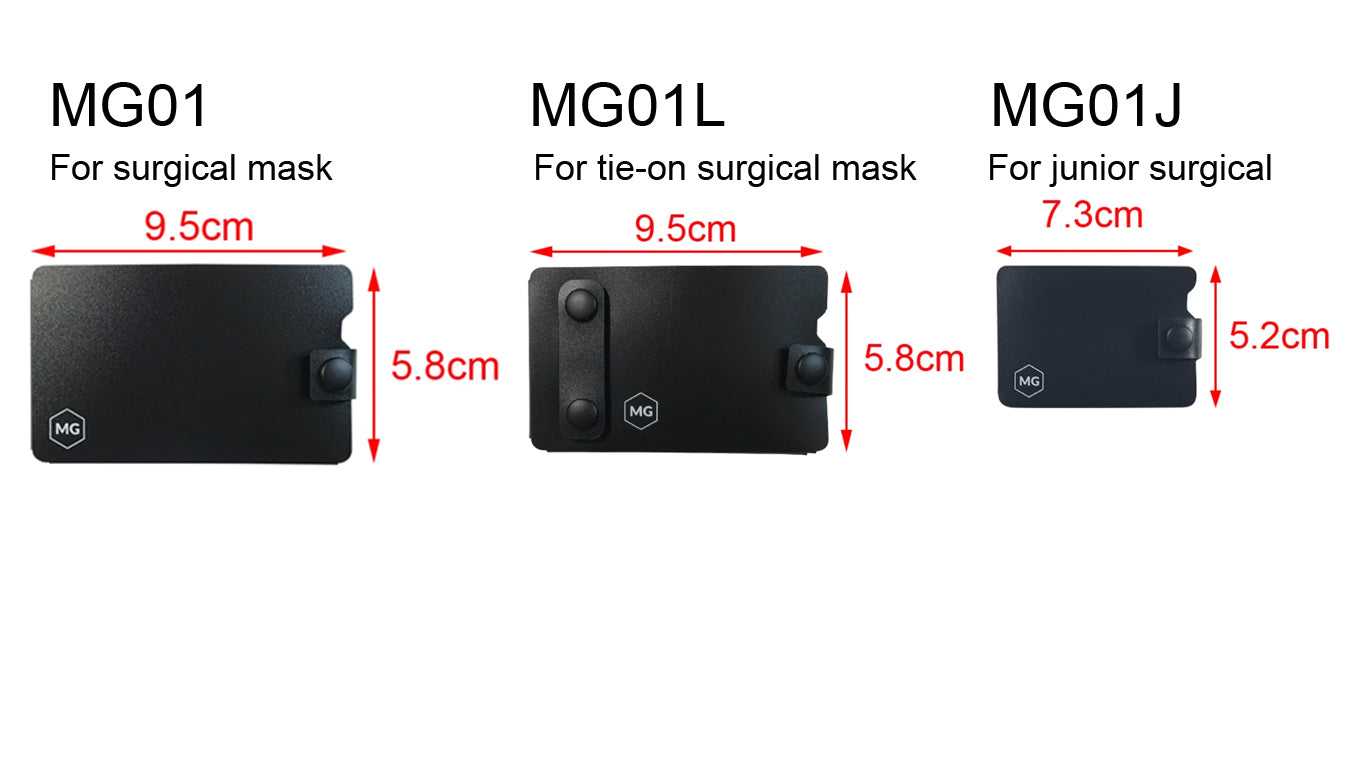 Mask Guard MG01 MG01L MG01J Custom Name Tag